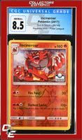 Sun & Moon Incineroar 26/149 Pokemon League Reverse Holo CGC 8.5
