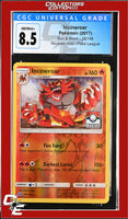 Sun & Moon Incineroar 26/149 Pokemon League Reverse Holo CGC 8.5
