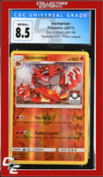 Sun & Moon Incineroar 26/149 Pokemon League Reverse Holo CGC 8.5
