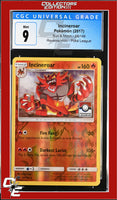 Sun & Moon Incineroar 26/149 Pokemon League Reverse Holo CGC 9
