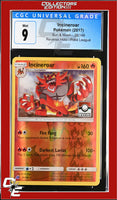 Sun & Moon Incineroar 26/149 Pokemon League Reverse Holo CGC 9
