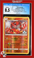 Sun & Moon Incineroar 26/149 Pokemon League Reverse Holo CGC 8.5
