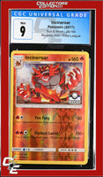 Sun & Moon Incineroar 26/149 Pokemon League Reverse Holo CGC 9
