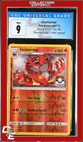 Sun & Moon Incineroar 26/149 Pokemon League Reverse Holo CGC 9
