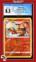Ultra Prism Infernape 23/156 Reverse Holo Pokemon League CGC 8.5
