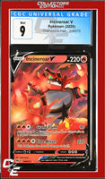 Champion's Path Incineroar V 008/073 Holo CGC 9
