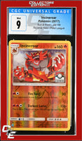 Sun & Moon Incineroar 26/149 Pokemon League Reverse Holo CGC 9
