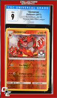 Sun & Moon Incineroar 26/149 Pokemon League Reverse Holo CGC 9
