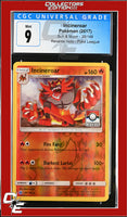 Sun & Moon Incineroar 26/149 Pokemon League Reverse Holo CGC 9
