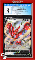 Darkness Ablaze Scizor V 118/189 Holo CGC 9
