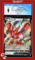 Darkness Ablaze Scizor V 118/189 Holo CGC 9
