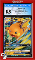 SM Black Star Promo Raichu GX SM213 Hidden Fates Tins CGC 8.5
