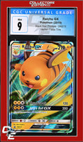 SM Black Star Promo Raichu GX SM213 Hidden Fates Tins CGC 9
