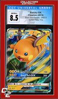 SM Black Star Promo Raichu GX SM213 Hidden Fates Tins CGC 8.5
