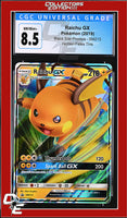 SM Black Star Promo Raichu GX SM213 Hidden Fates Tins CGC 8.5

