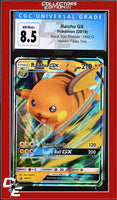 SM Black Star Promo Raichu GX SM213 Hidden Fates Tins CGC 8.5
