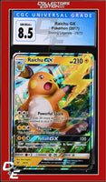 Shining Legends Raichu GX 29/73 CGC 8.5
