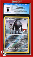 Crimson Invasion Registeel 68/111 Reverse Holo Pokemon League CGC 8
