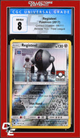 Crimson Invasion Registeel 68/111 Reverse Holo Pokemon League CGC 8
