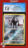Crimson Invasion Registeel 68/111 Reverse Holo Pokemon League CGC 7.5
