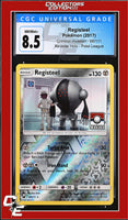 Crimson Invasion Registeel 68/111 Reverse Holo Pokemon League CGC 8.5
