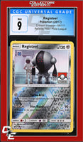 Crimson Invasion Registeel 68/111 Reverse Holo Pokemon League CGC 9
