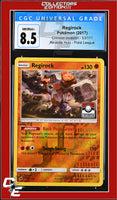 Crimson Invasion Regirock 53/111 Reverse Holo Pokemon League CGC 8.5
