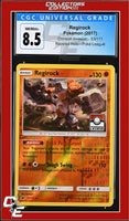 Crimson Invasion Regirock 53/111 Reverse Holo Pokemon League CGC 8.5

