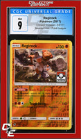 Crimson Invasion Regirock 53/111 Reverse Holo Pokemon League CGC 9

