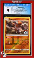 Crimson Invasion Regirock 53/111 Reverse Holo Pokemon League CGC 9
