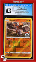 Crimson Invasion Regirock 53/111 Reverse Holo Pokemon League CGC 8.5
