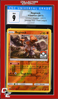 Crimson Invasion Regirock 53/111 Reverse Holo Pokemon League CGC 9
