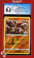 Crimson Invasion Regirock 53/111 Reverse Holo Pokemon League CGC 8.5
