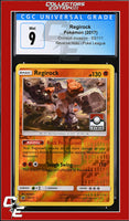 Crimson Invasion Regirock 53/111 Reverse Holo Pokemon League CGC 9
