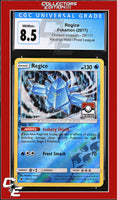 Crimson Invasion Regice 28/111 Reverse Holo Pokemon League CGC 8.5
