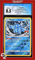 Crimson Invasion Regice 28/111 Reverse Holo Pokemon League CGC 8.5
