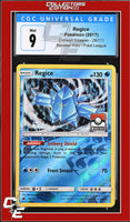 Crimson Invasion Regice 28/111 Reverse Holo Pokemon League CGC 9
