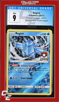 Crimson Invasion Regice 28/111 Reverse Holo Pokemon League CGC 9
