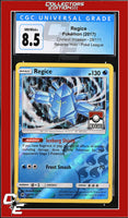 Crimson Invasion Regice 28/111 Reverse Holo Pokemon League CGC 8.5
