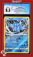 Crimson Invasion Regice 28/111 Reverse Holo Pokemon League CGC 8.5
