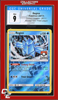Crimson Invasion Regice 28/111 Reverse Holo Pokemon League CGC 9
