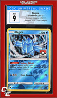 Crimson Invasion Regice 28/111 Reverse Holo Pokemon League CGC 9

