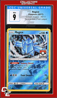 Crimson Invasion Regice 28/111 Reverse Holo Pokemon League CGC 9

