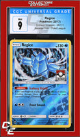Crimson Invasion Regice 28/111 Reverse Holo Pokemon League CGC 9
