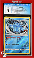 Crimson Invasion Regice 28/111 Reverse Holo Pokemon League CGC 9
