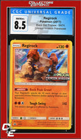 SM Black Star Promo Regirock SM74 Crimson Invasion Prerelease CGC 8.5
