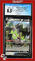 Darkness Ablaze Galarian Stunfisk V 128/189 Holo CGC 8.5
