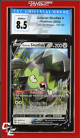 Darkness Ablaze Galarian Stunfisk V 128/189 Holo CGC 8.5
