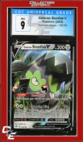 Darkness Ablaze Galarian Stunfisk V 128/189 Holo CGC 9

