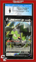 Darkness Ablaze Galarian Stunfisk V 128/189 Holo CGC 9
